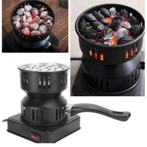 Brûleur De Charbon,chauffe-eau Pour Le Thé Et Le Café Réchaud Électriq,noirue thumbnail 3