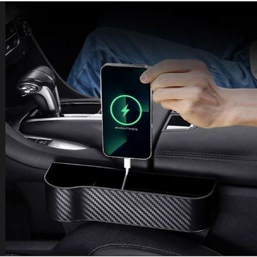 Remplisseur Despace Boîte De Rangement Multifonction Pour Siège De Voiture, thumbnail 1