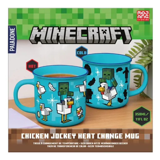 Mug Thermoréactif Minecraft - Poule Chevauchée 350ml thumbnail 3