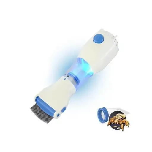 Aspirateur De Traitement Anti-poux Réutilisable, Peigne Filtrant Inclus, Design Et Couleur Aléatoire thumbnail 3