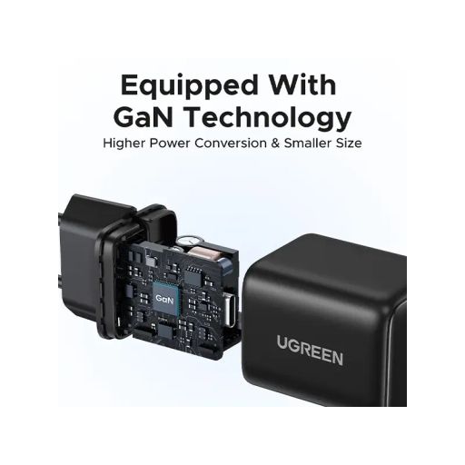 Chargeur Rapide 30w Usb-c Gan Noir thumbnail 2