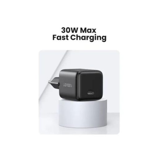 Chargeur Rapide 30w Usb-c Gan Noir thumbnail 3