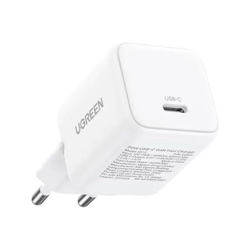 Chargeur Rapide 20w Usb-c Gan Eu Blanc thumbnail 3