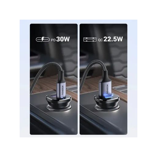 Ugreen Chargeur 30w Auto 2 Ports Pd (25845) thumbnail 3
