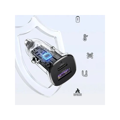 Ugreen Chargeur 30w Auto 2 Ports Pd (25845) thumbnail 2