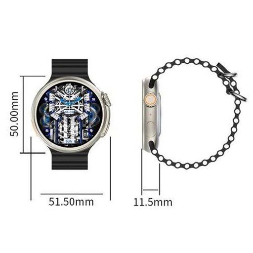 Montre Connectée Amoled Z78 Ultra 1.52 Pouce Compass thumbnail 3