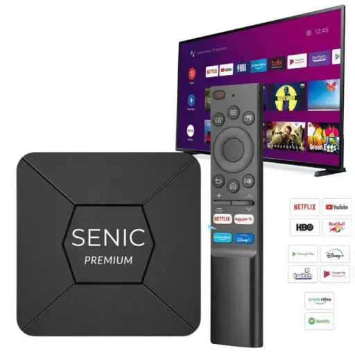 Tv Box Android - Sc-500 Premium - 4k Ultra Hd - Android 14 - Wi-fi Et Ethernet thumbnail 1