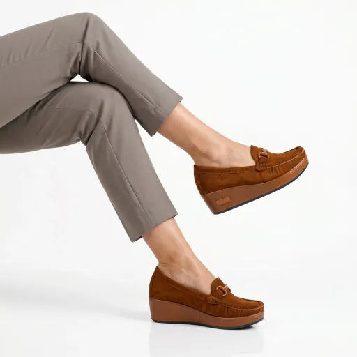 Mocassin Compensé Femme thumbnail 1