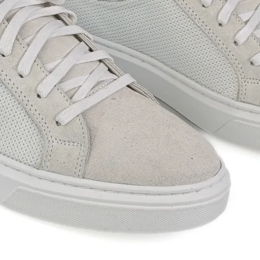 Deno – Baskets Hommes En Blanc thumbnail 7