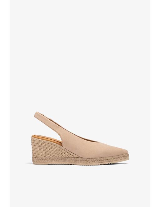 Espadrilles À Pointe Fine En Daim thumbnail 1
