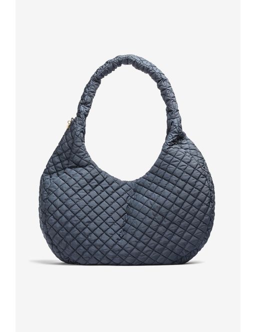Grand Sac À Bandoulière En Tissu Matelassé thumbnail 2