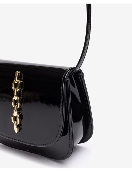 Petit Sac En Cuir Vernis Avec Ornement thumbnail 2