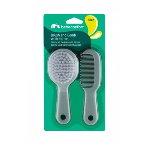 Brosse Et Peigne Qualité Pharma Avec Miroir Vert 2433 thumbnail 2