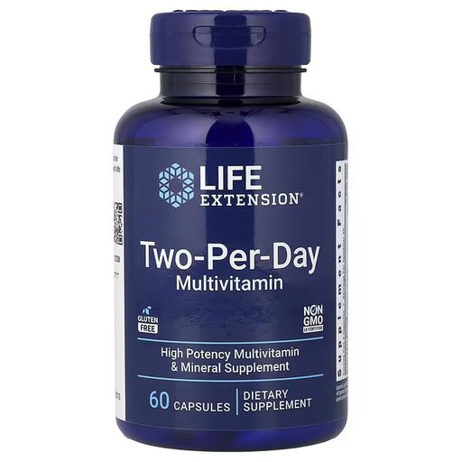 Two-per-day Multivitamin, 60 Capsules thumbnail 1