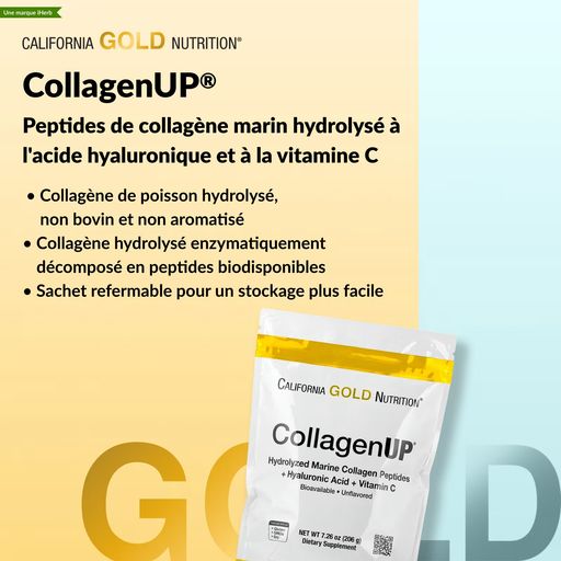 Collagenup®, Hydrolyzed Marine Collagen Peptides With Hyaluronic Acid And Vitamin C, Unflavored, thumbnail 3