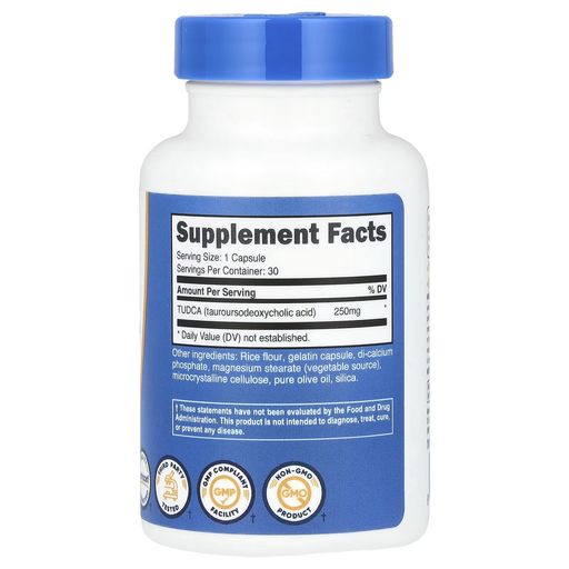 Tudca 250 Mg – 30 Capsules thumbnail 2