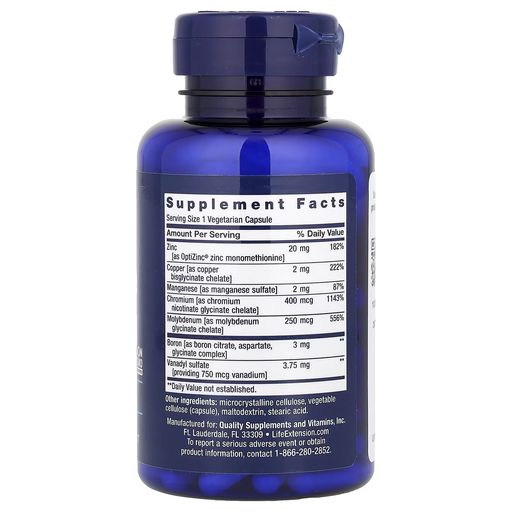 Only Trace Minerals – 90 Vegetarian Capsules thumbnail 2