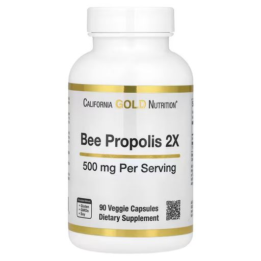 Bee Propolis 2x, Concentrated Extract, 500 Mg thumbnail 1