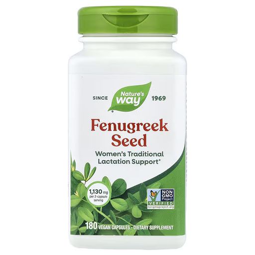 Fenugreek Seed 565 Mg – 180 Vegan Capsules thumbnail 1