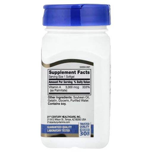 Vitamine A, 3,000 Mcg (10,000 Iu) thumbnail 2
