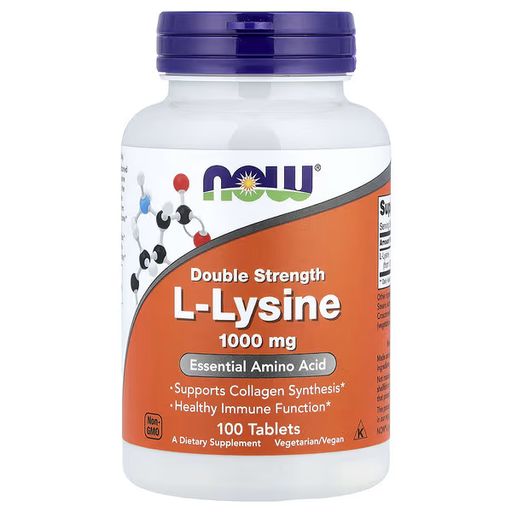 L-lysine, 1,000 Mg, 100 Tablets thumbnail 1