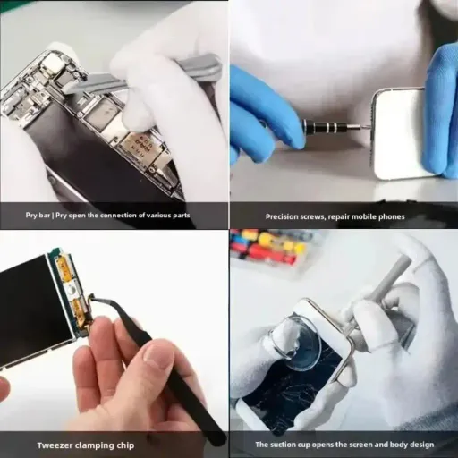 Kit De Tournevis De Précision 115 En 1 Pour Réparation Téléphone, Pc Et Électronique thumbnail 3