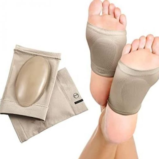 Paire De Manchons De Soutien De La Voûte Plantaire Avec Coussin En Gel thumbnail 3