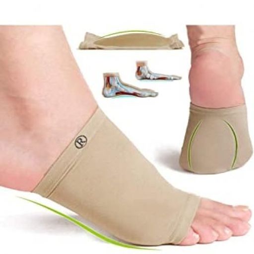 Paire De Manchons De Soutien De La Voûte Plantaire Avec Coussin En Gel thumbnail 2