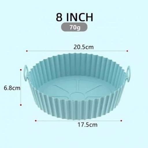 Lot De 2 Moules En Silicone Alimentaire Pour Air Fryer thumbnail 2