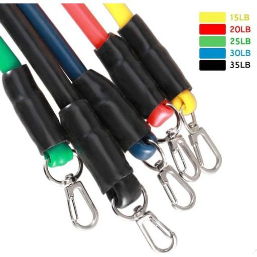Kit De Bandes Élastiques Multifonctions À Résistance De Puissance thumbnail 3