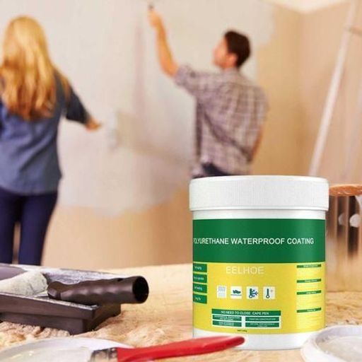 Mastic Étanche Transparent Pour Réparations Murales, Colle De Réparation Adhésive 500g, Avec Brosse thumbnail 2