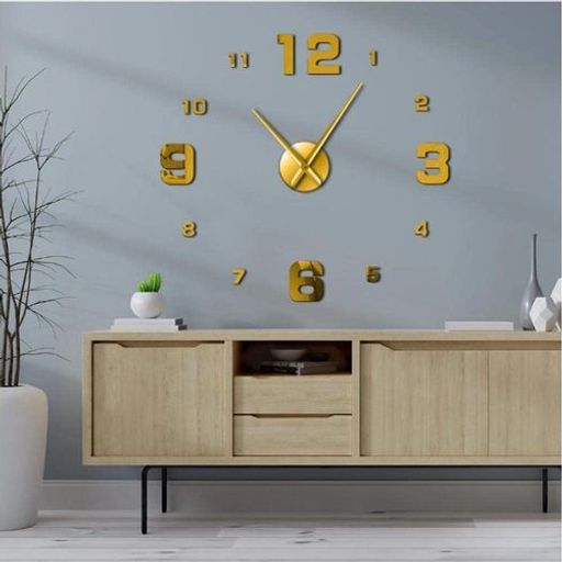 Grande Horloge Murale 3d Diy thumbnail 3