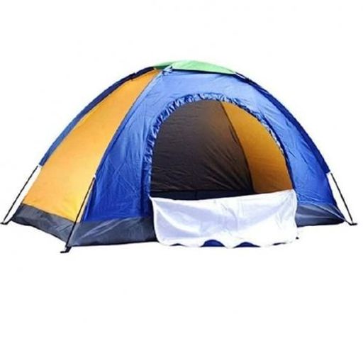 Tente Camping Multi-couleur Pour 4 Personnes 200 180 135 Cm  thumbnail 1