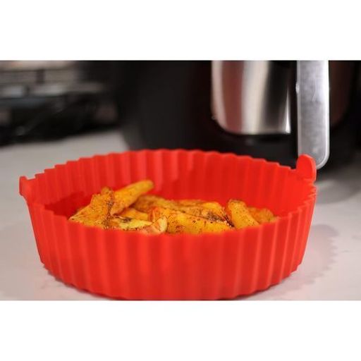 Lot De 2 Moule Air Freyr En Silicone, Panier Réutilisable Pour Friteuse À Air thumbnail 3