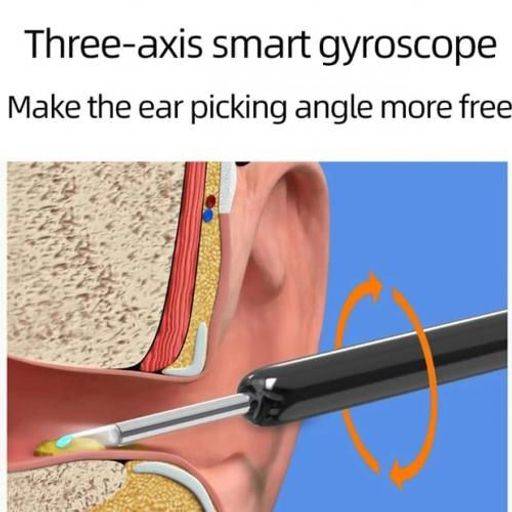 Nettoyeur D'oreilles Avec Caméra Hd Sans Fil thumbnail 3