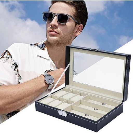 Coffret De Rangement Pour Montres Et Lunettes thumbnail 2