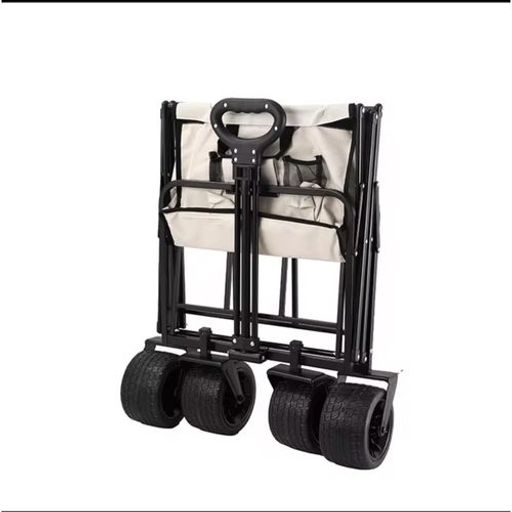 Chariot Pliable Tout-terrain Pour Courses, Pique-nique Et Camping thumbnail 1
