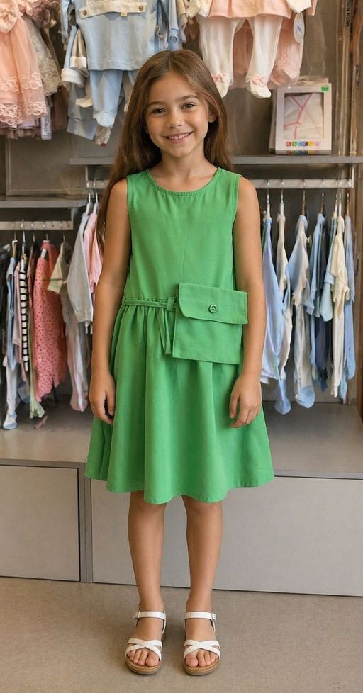 Robe Avec Pochette thumbnail 2
