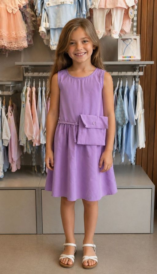 Robe Avec Pochette thumbnail 3