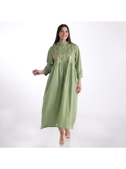 Robe Maxi Brodée thumbnail 1