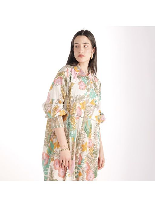 Robe Chemise Tropicale thumbnail 2