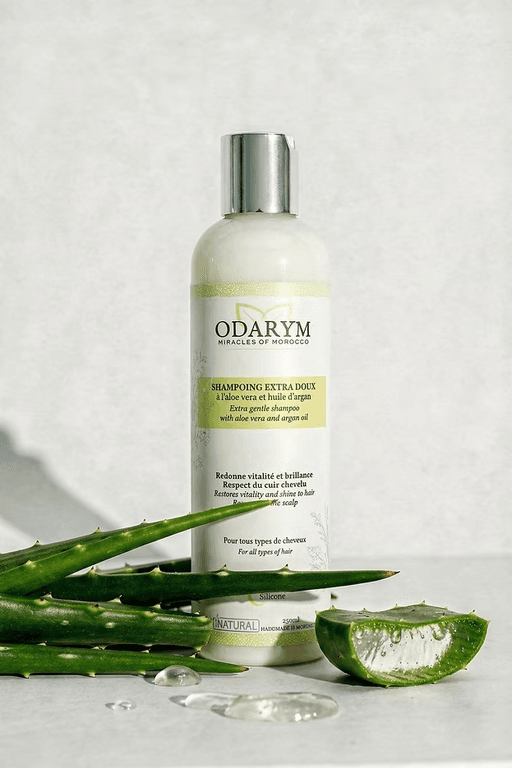 Shampoing Extra Doux À L'aloe Vera Et À L'huile D'argan thumbnail 2