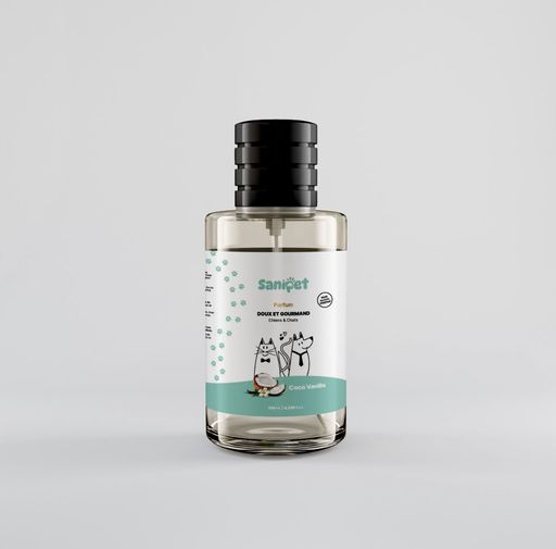 Sanipet Coco Vanille – Parfum Premium Pour Chiens &amp; Chats thumbnail 1