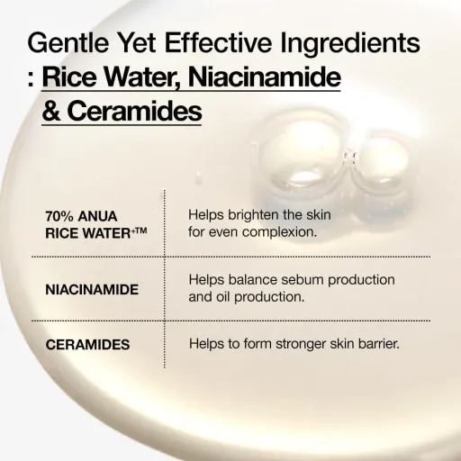 Anua Rice 70 Glow Milky Toner - 250ml thumbnail 4