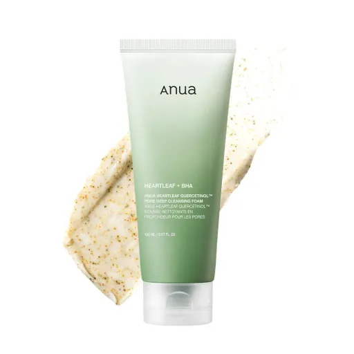 Anua Heartleaf Quercetinol Pore Deep Cleansing Foam - 150ml thumbnail 1