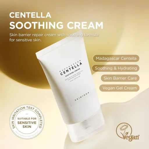 Skin1004 Madagascar Centella Soothing Cream - 75ml thumbnail 2