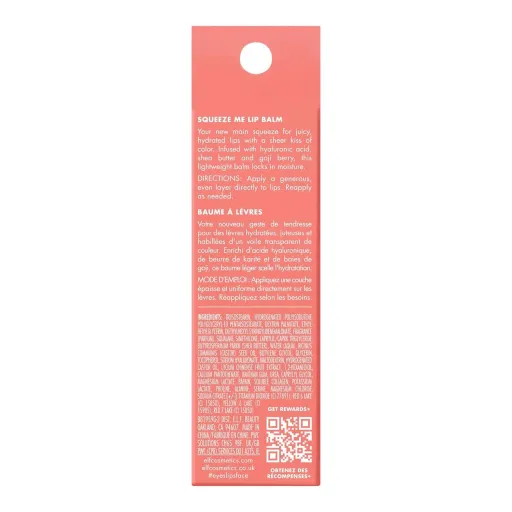 Elf Cosmetic Squeeze Me Lip Balm Moisturising Lip Balm With Hyaluronic Acid - Strawberry thumbnail 3