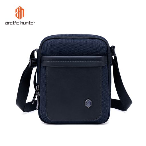 Sac bandoulière compact avec fermeture éclair et poche extérieure thumbnail 1