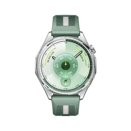 Watch Gt 6 46mm Green Woven – Montre Connectée Premium Gps Amoled thumbnail 2