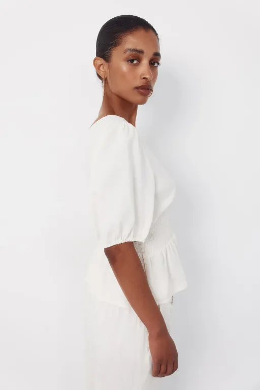 Blouse Top Col V thumbnail 1
